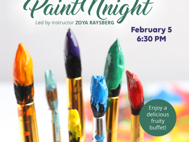 2/5 6:30pm | Paint Night!